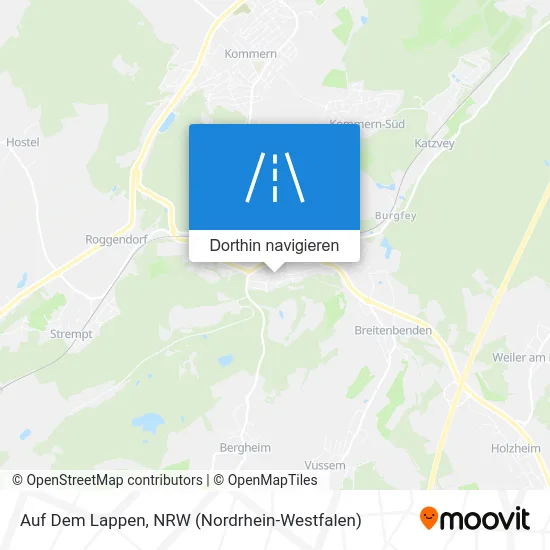 Auf Dem Lappen Karte