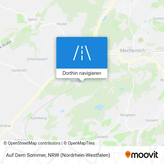 Auf Dem Sommer Karte