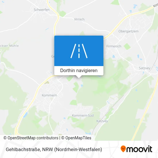 Gehlbachstraße Karte