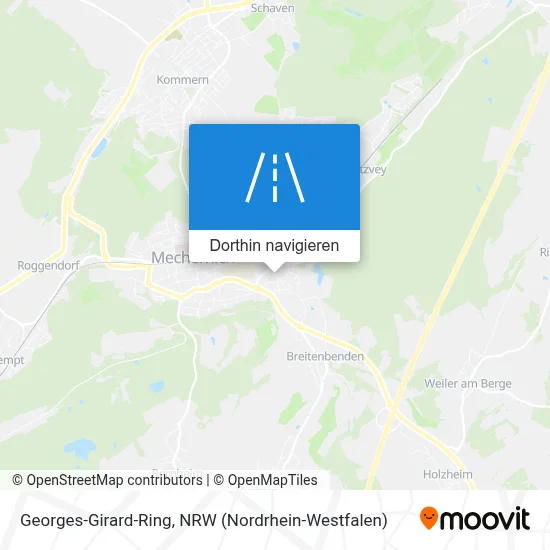 Georges-Girard-Ring Karte