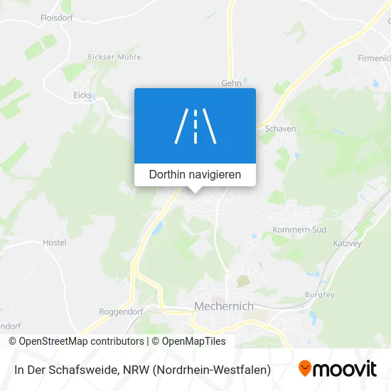 In Der Schafsweide Karte