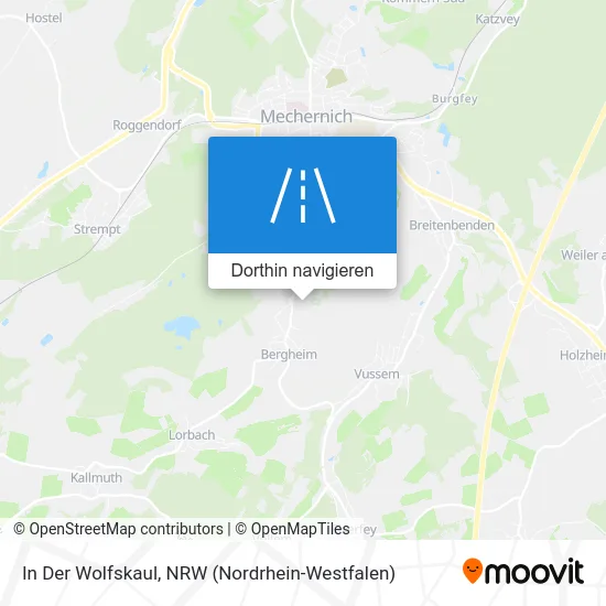 In Der Wolfskaul Karte