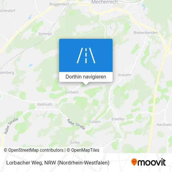 Lorbacher Weg Karte