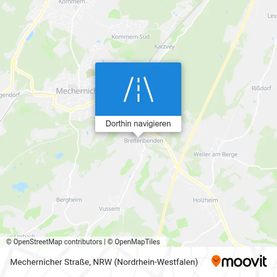 Mechernicher Straße Karte