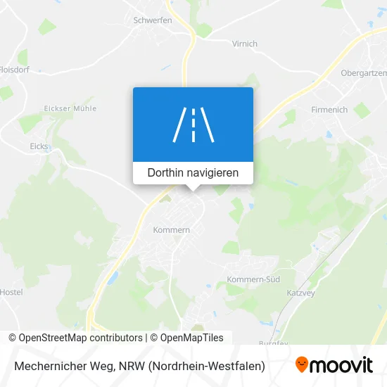 Mechernicher Weg Karte