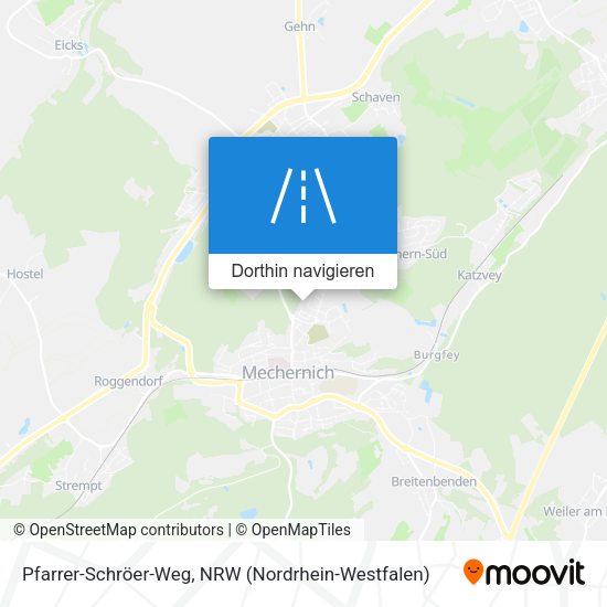 Pfarrer-Schröer-Weg Karte