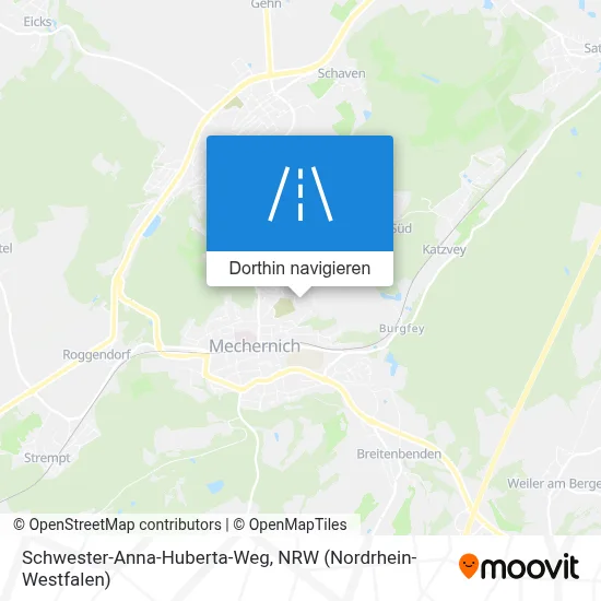 Schwester-Anna-Huberta-Weg Karte