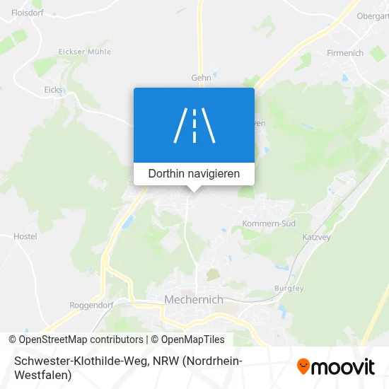 Schwester-Klothilde-Weg Karte