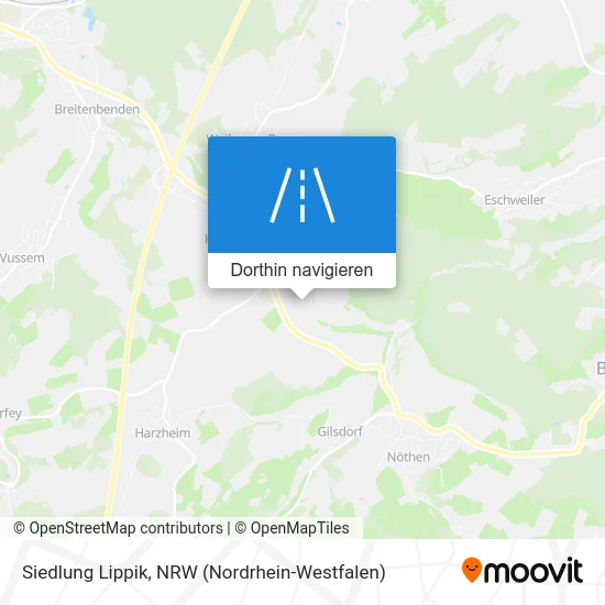 Siedlung Lippik Karte