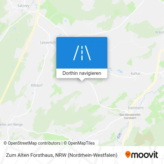 Zum Alten Forsthaus Karte