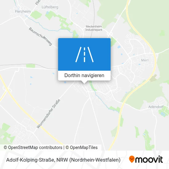 Adolf-Kolping-Straße Karte