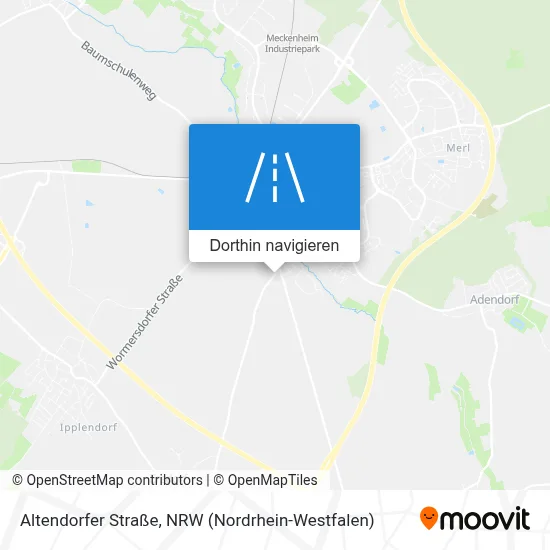 Altendorfer Straße Karte
