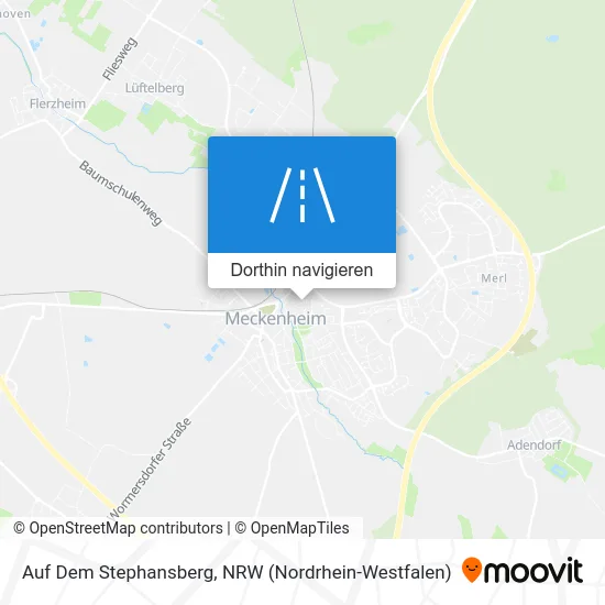 Auf Dem Stephansberg Karte