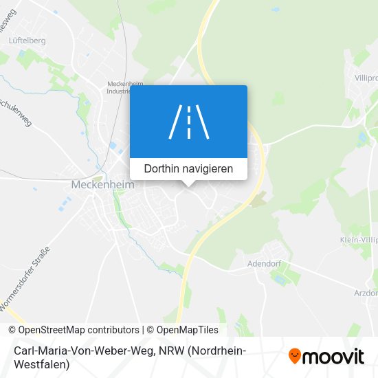 Carl-Maria-Von-Weber-Weg Karte