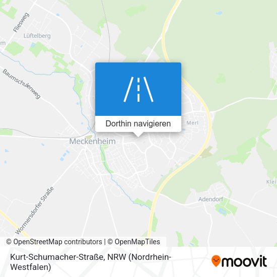 Kurt-Schumacher-Straße Karte