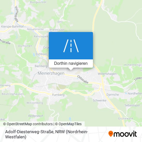 Adolf-Diesterweg-Straße Karte