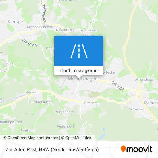 Zur Alten Post Karte