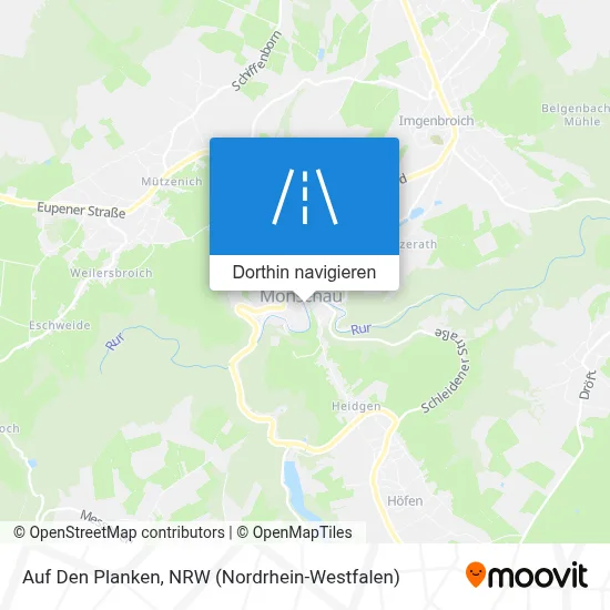 Auf Den Planken Karte