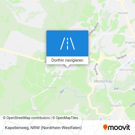 Kapellenweg Karte