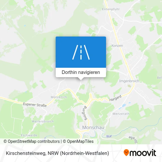 Kirschensteinweg Karte