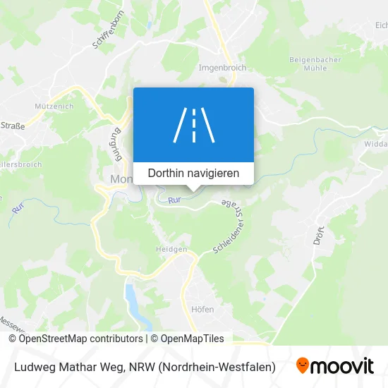 Ludweg Mathar Weg Karte