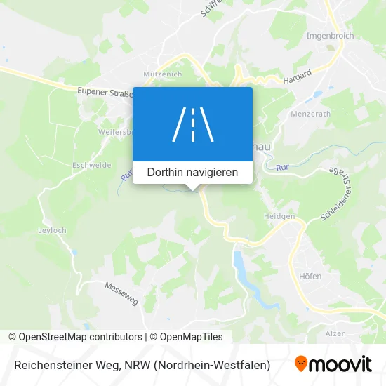 Reichensteiner Weg Karte