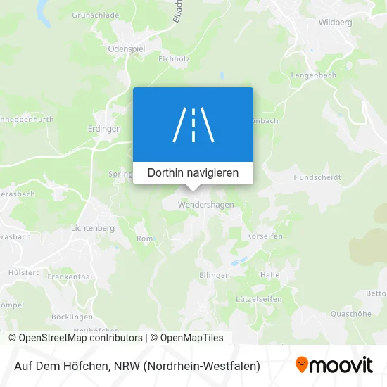 Auf Dem Höfchen Karte