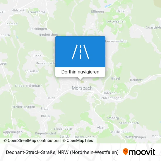 Dechant-Strack-Straße Karte