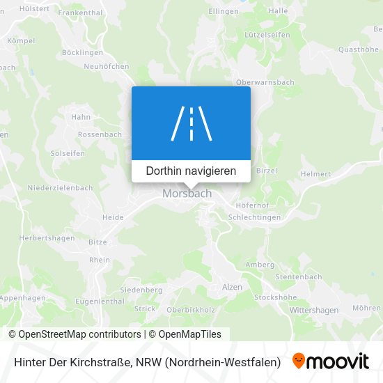 Hinter Der Kirchstraße Karte