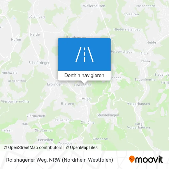 Rolshagener Weg Karte