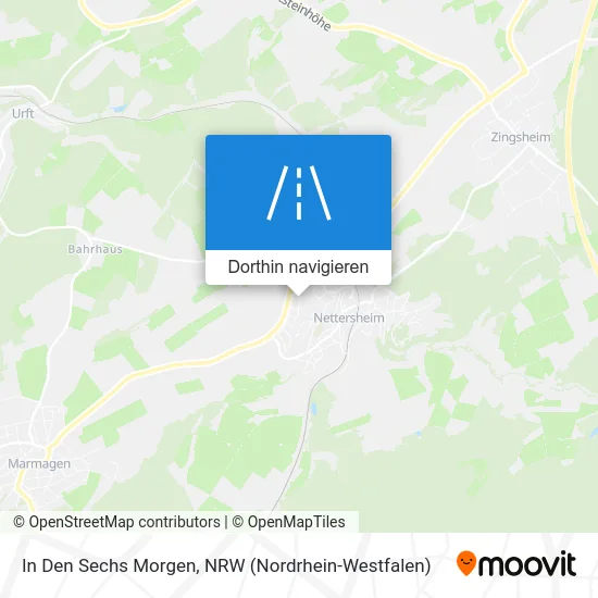 In Den Sechs Morgen Karte