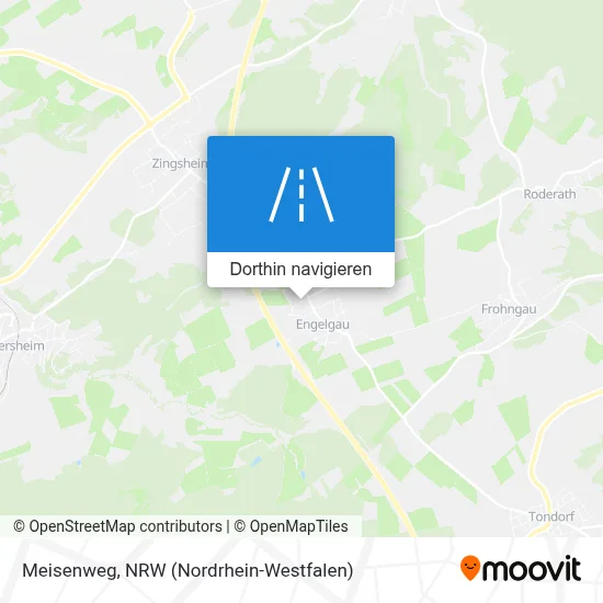 Meisenweg Karte