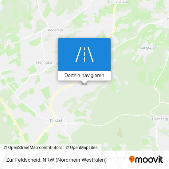 Zur Feldscheid Karte