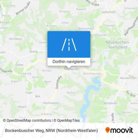 Bockenbuscher Weg Karte