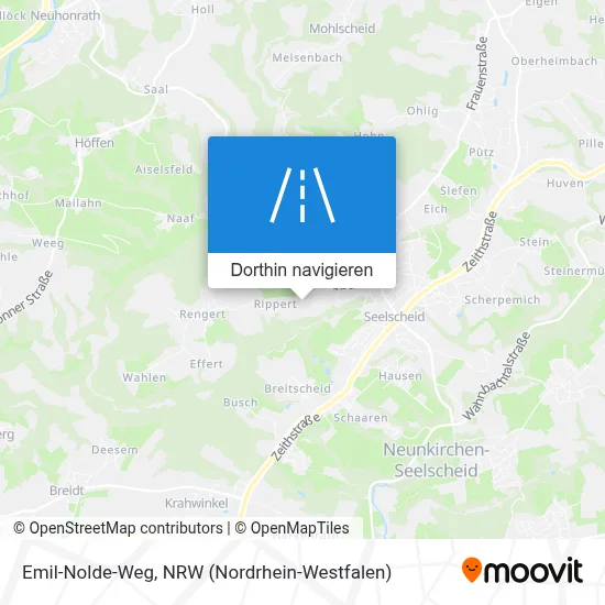 Emil-Nolde-Weg Karte