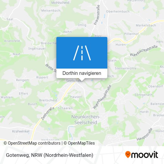 Gotenweg Karte