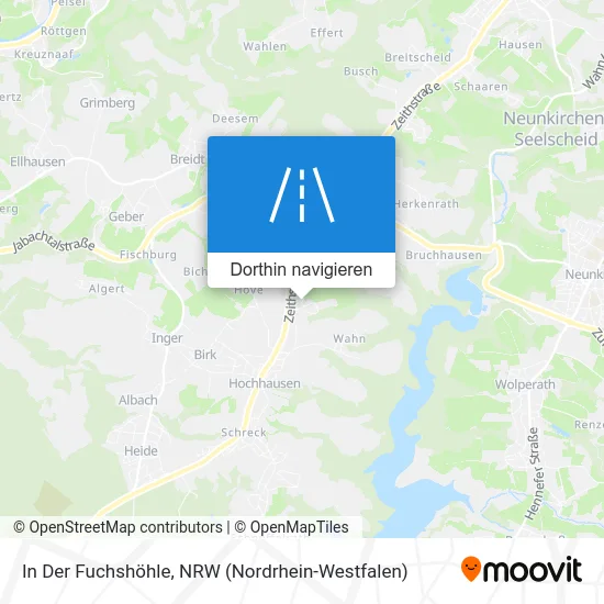 In Der Fuchshöhle Karte