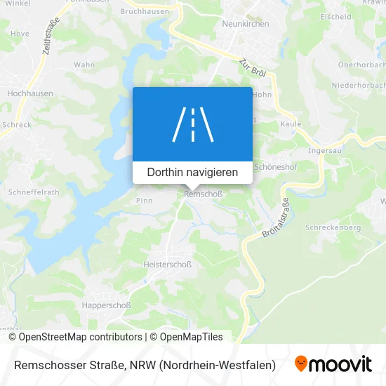 Remschosser Straße Karte