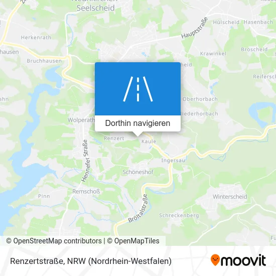 Renzertstraße Karte