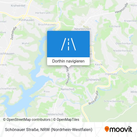 Schönauer Straße Karte