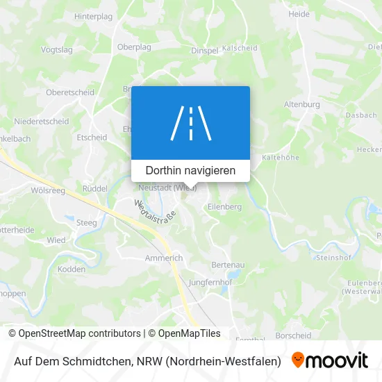 Auf Dem Schmidtchen Karte