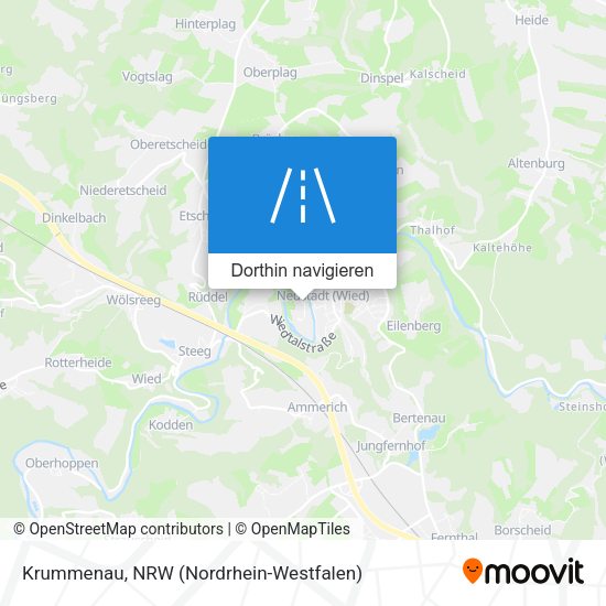 Krummenau Karte