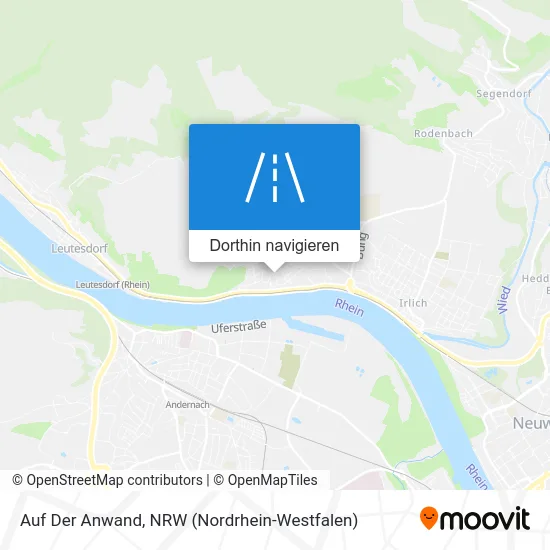 Auf Der Anwand Karte