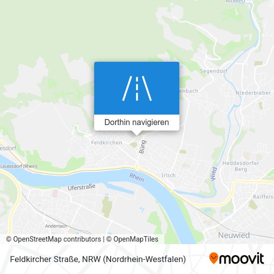 Feldkircher Straße Karte