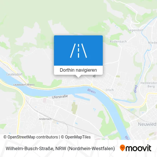 Wilhelm-Busch-Straße Karte