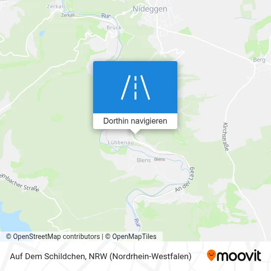 Auf Dem Schildchen Karte