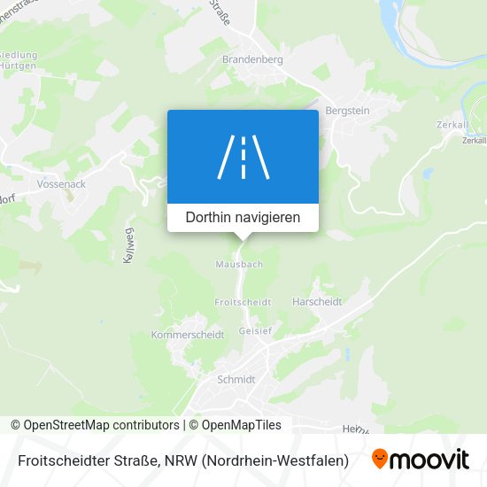 Froitscheidter Straße Karte