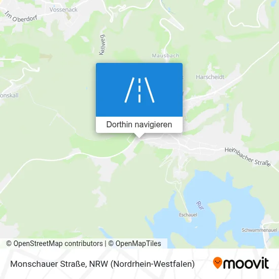 Monschauer Straße Karte