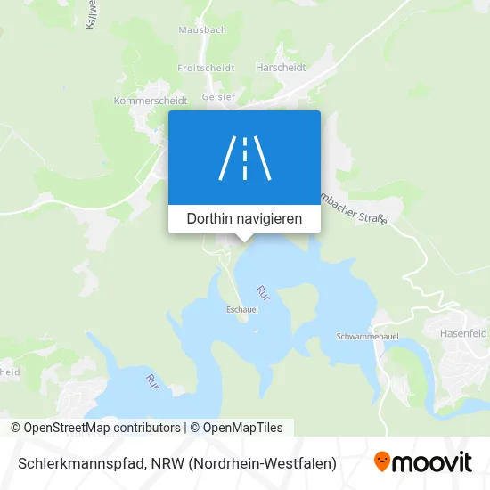 Schlerkmannspfad Karte