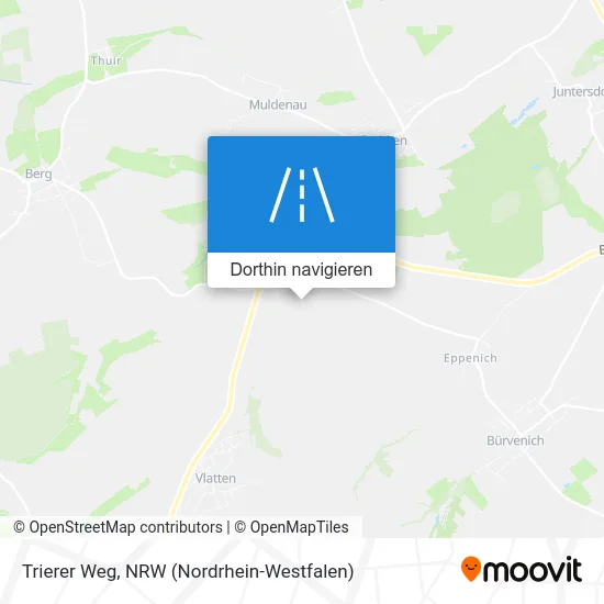 Trierer Weg Karte